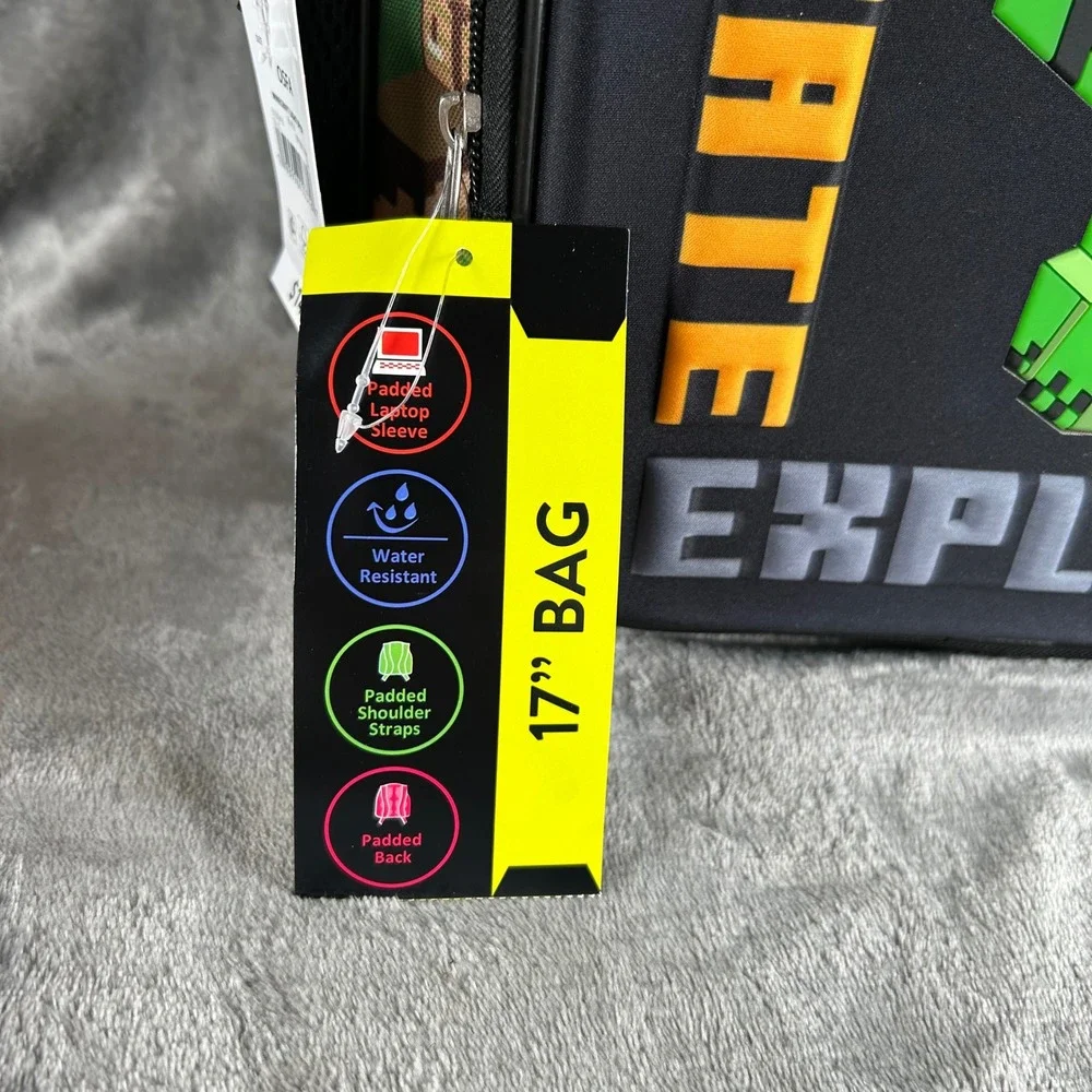 Minecraft Light Up Backpack 17